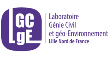 Logo de laboratoire génie civil et géoenvironnement de Lille Nord de France